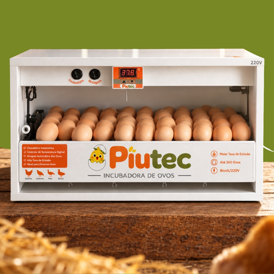 Chocadeira Incubadora PiuTec 120